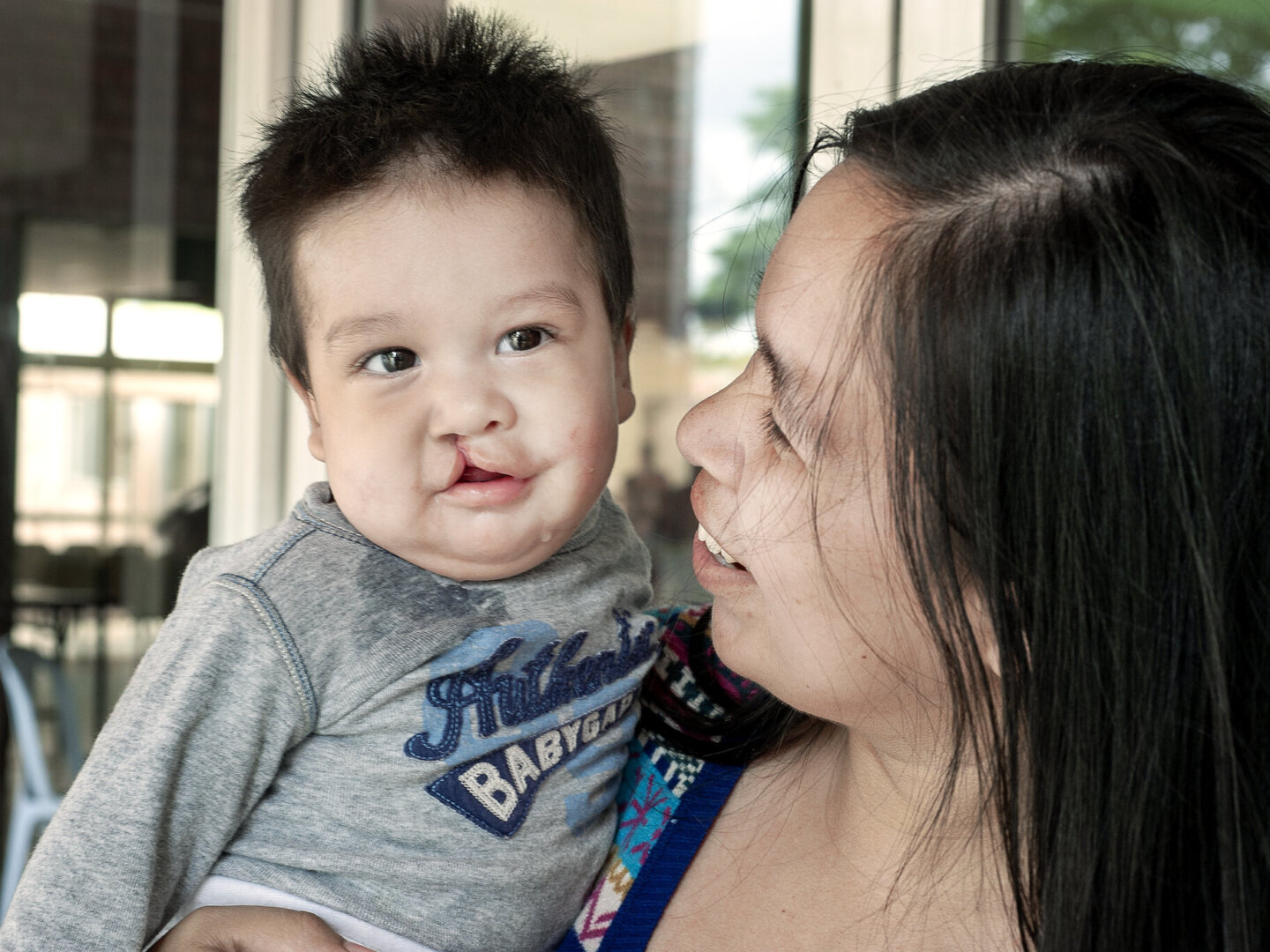 America shares a special smile with Jack.