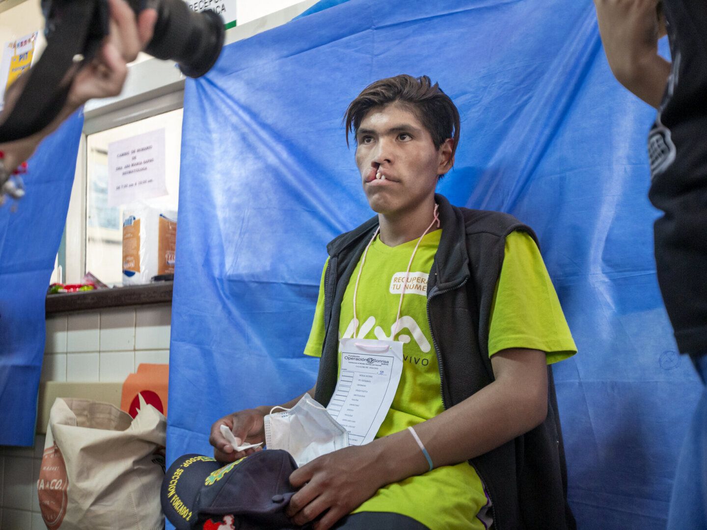 Teofilo, before surgery.