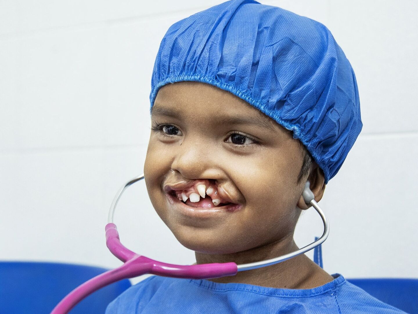 Pedro, before surgery.