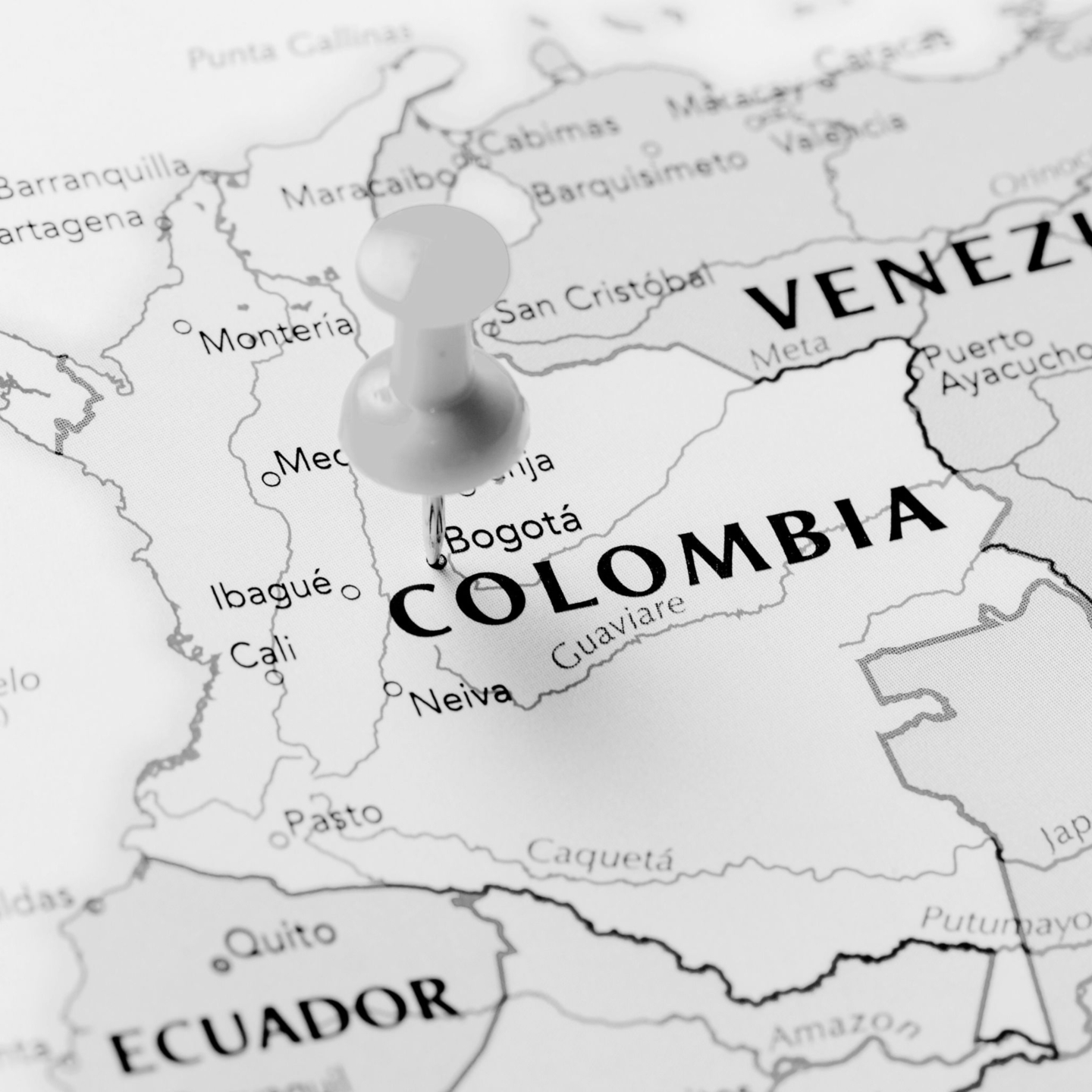 Map of Colombia