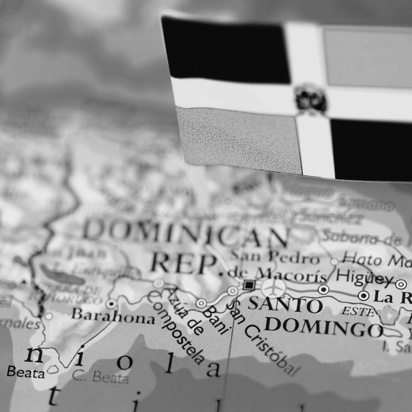 Image of map of Dominican Republic