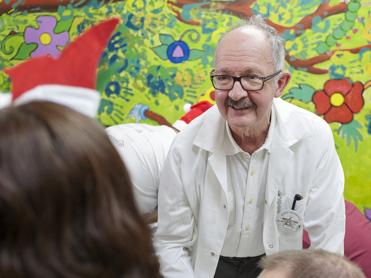 Cleft Surgeon Michael Earley at an Operation Smile surgical program in Honduras.