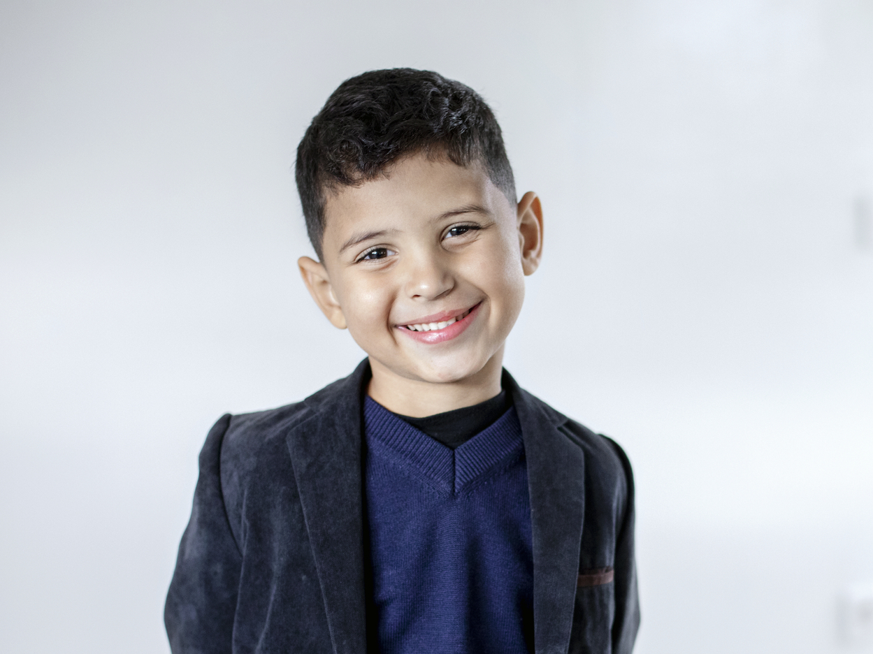 Mohamed, 5 years old.