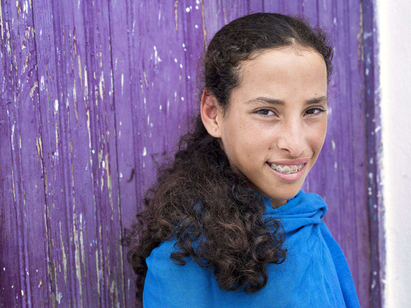 Siham, after surgery.