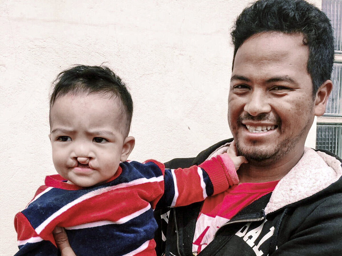 Tsifoina and his father.