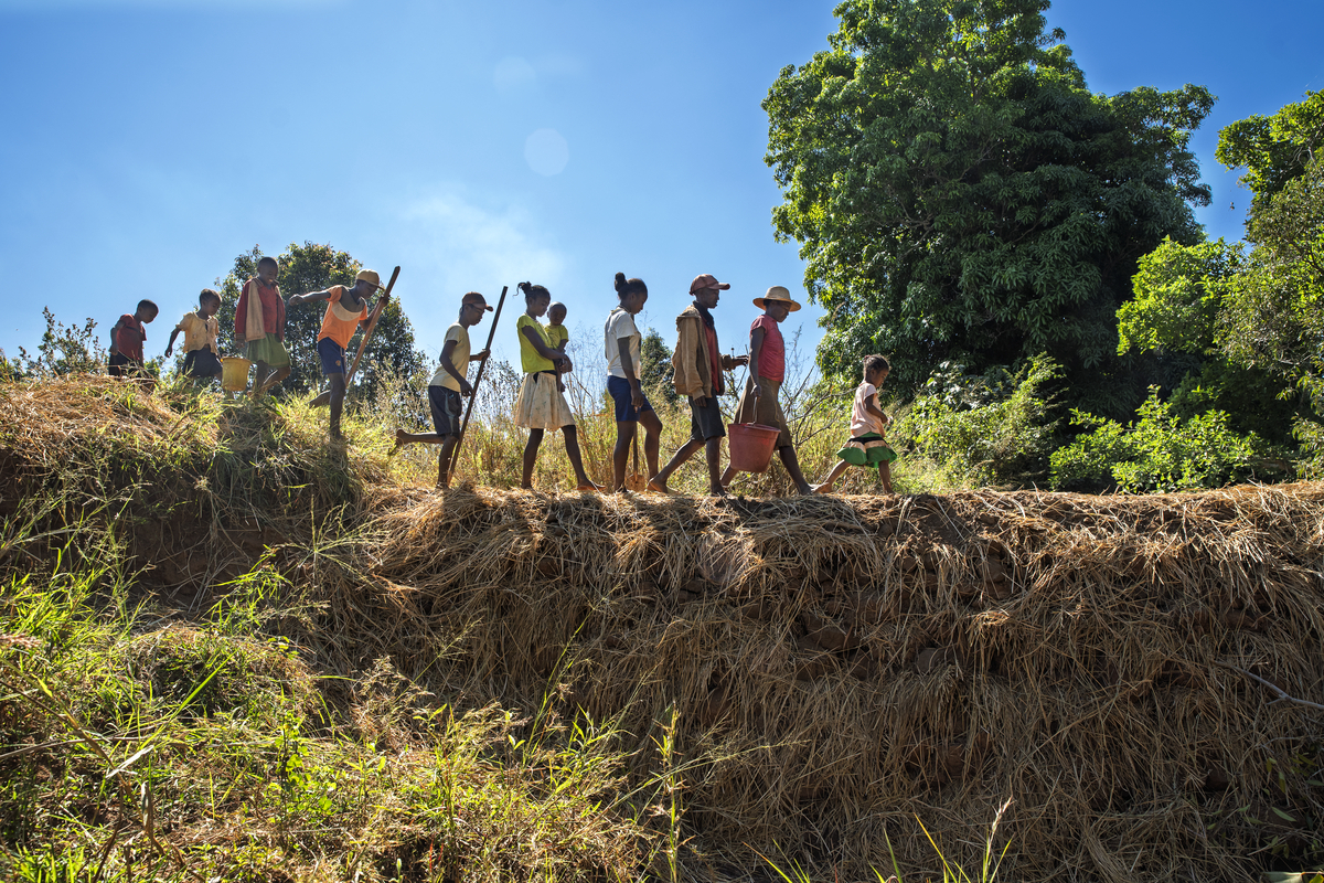 Children in Madagascar