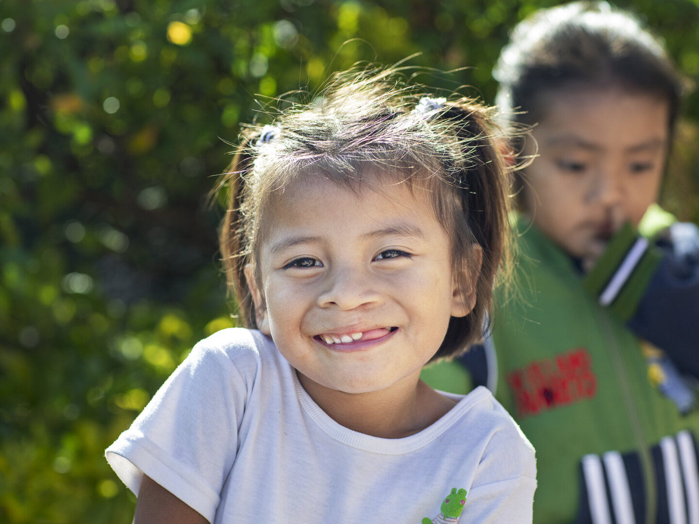 Three-year-old Karla shares her beautiful new smile 15 months after receiving her cleft lip surgery from Operation Smile Mexico.