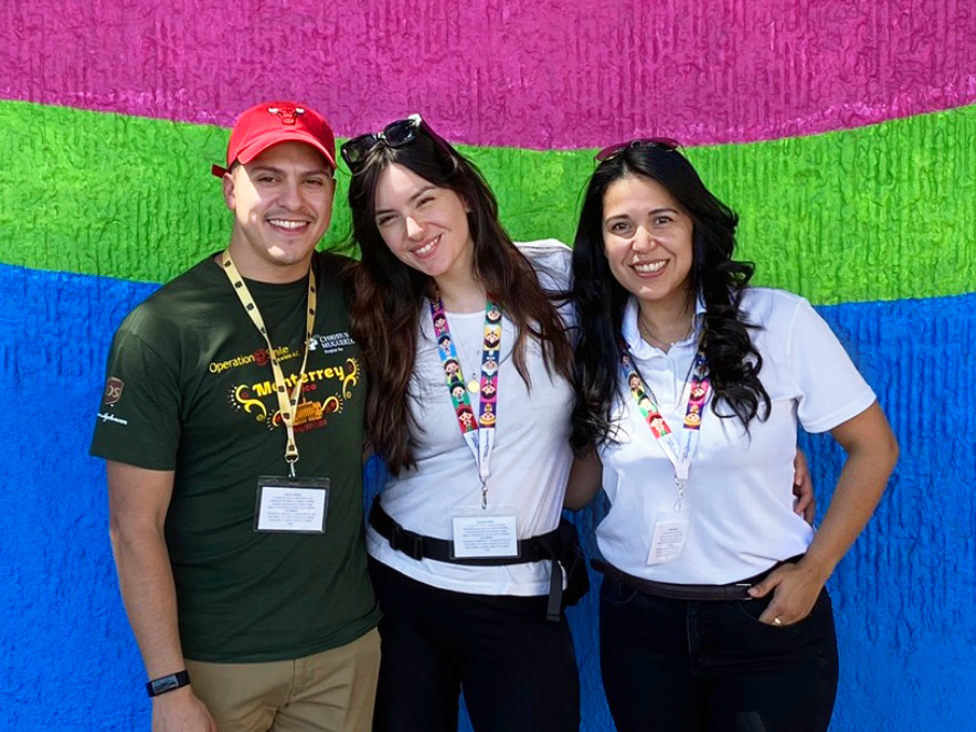 Representatives of MSC pose for a photo during a surgical program in Guadalajara, Mexico.