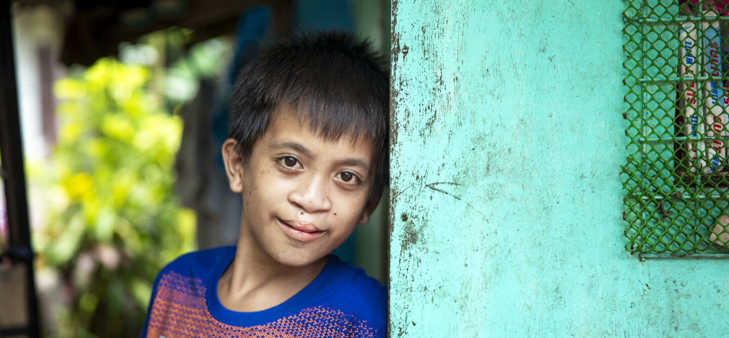 Joseph, after surgery.