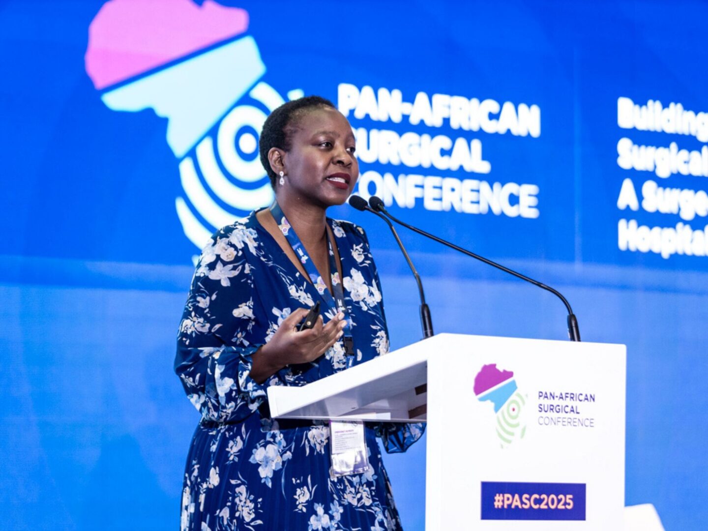 A scene from the Pan-African Surgical Conference