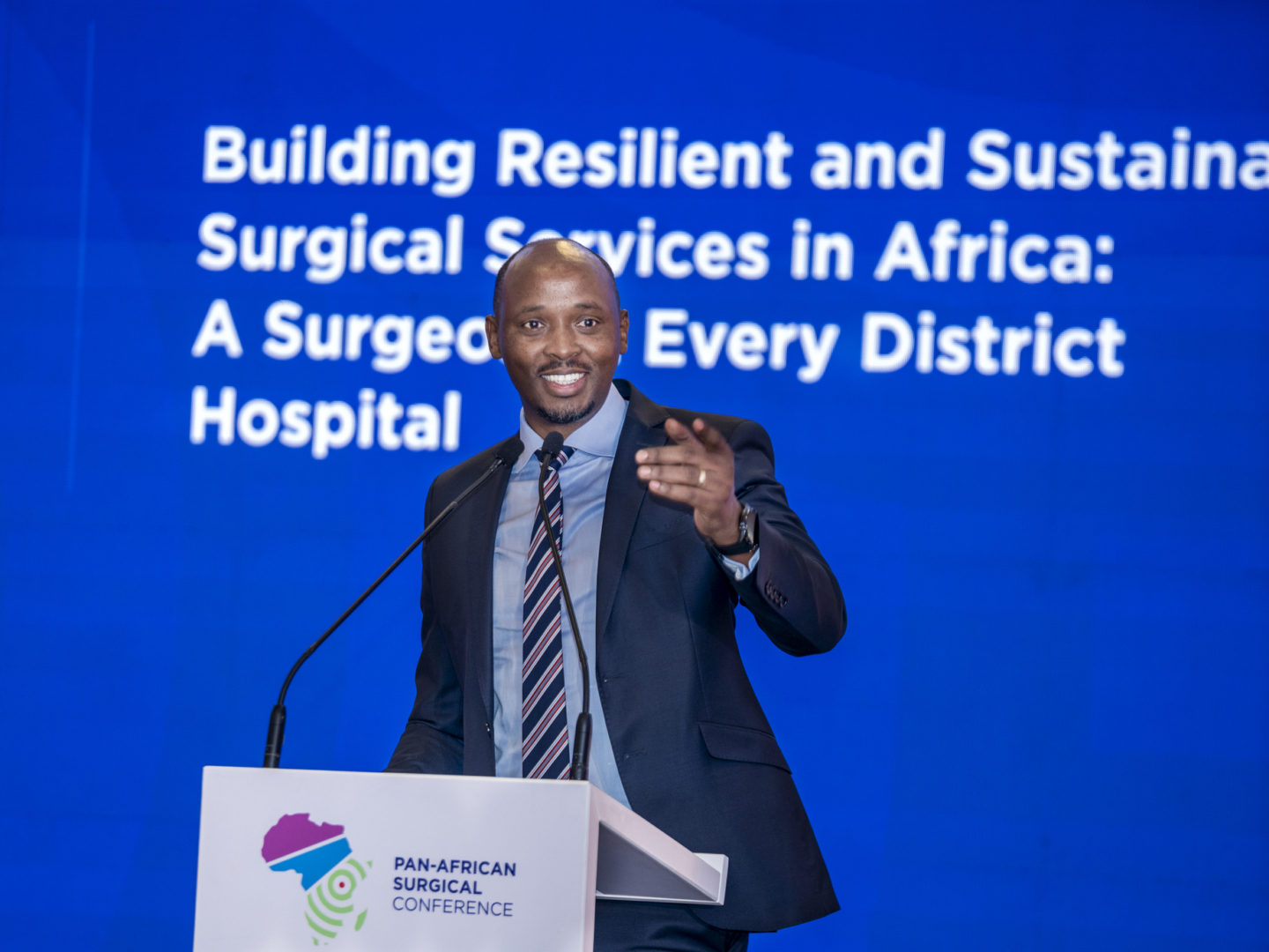 Dr. Sabin Nsanzimana, Rwanda’s Minister of Health. Rwanda, as Operation Smile hosts the Pan-African Surgical Conference 2025.