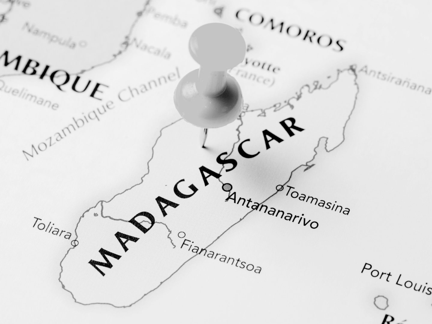 Map of Madagascar