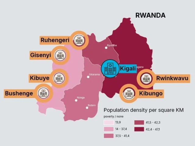 Map of Rwanda